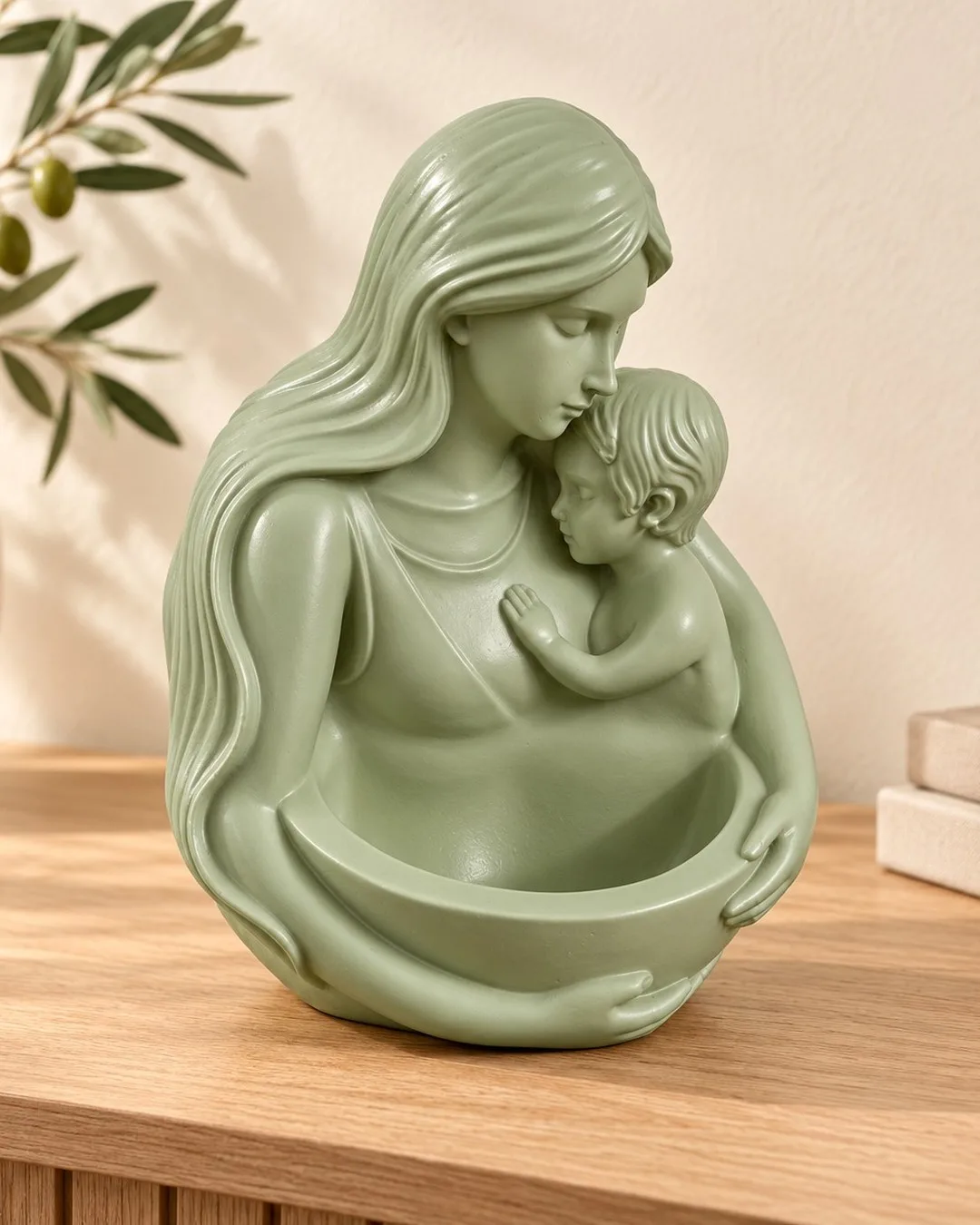 Mother & Child Bowl in Champagne Gold
